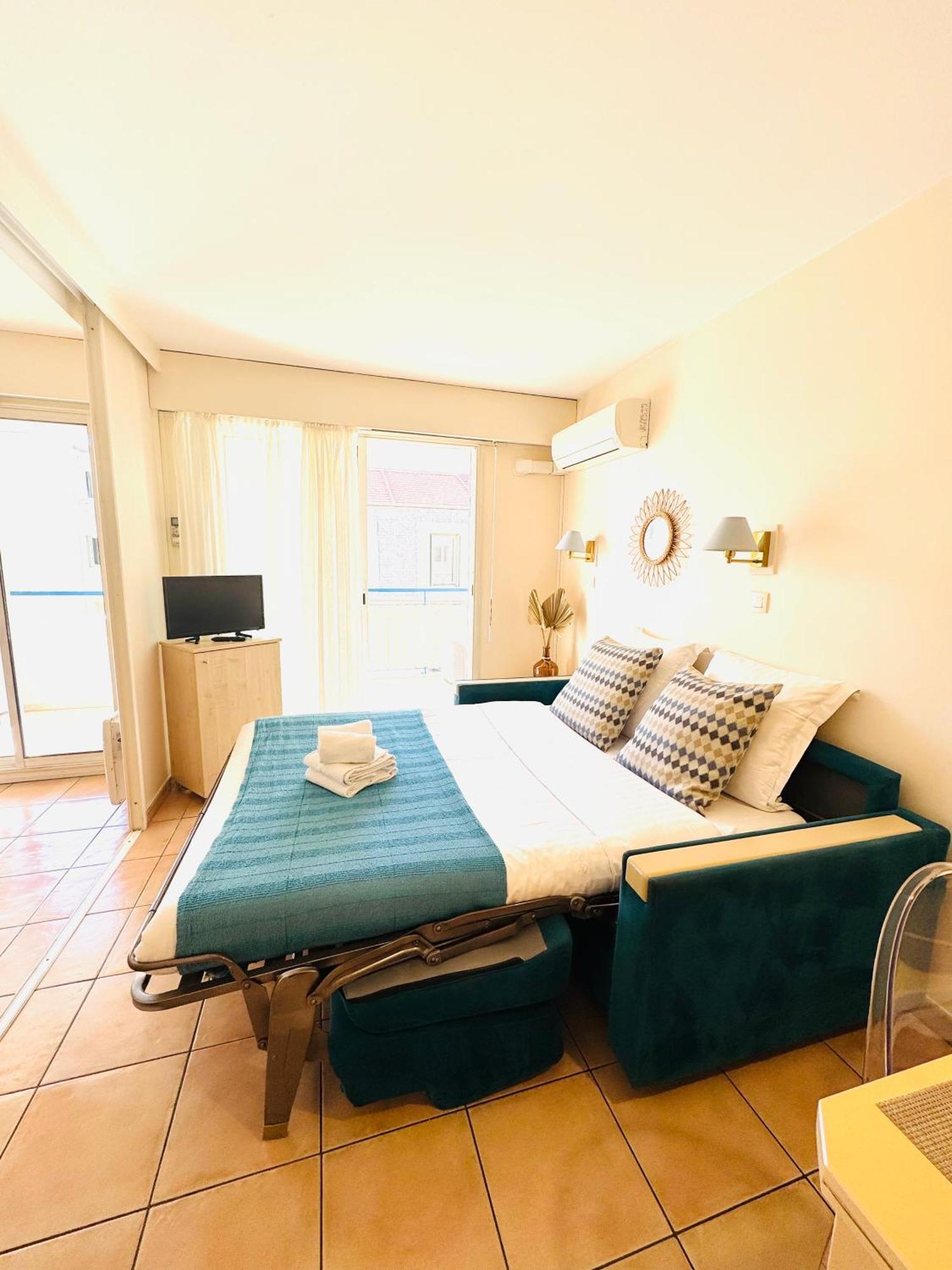Les Rivages 2P Terrasse Parking Daire Menton Dış mekan fotoğraf